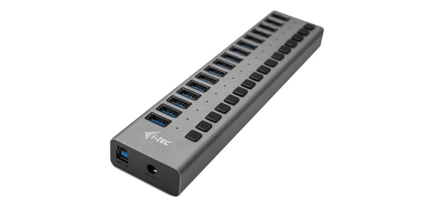 i-tec USB 3.0 Charging HUB 16port + Power Adapter 90 W