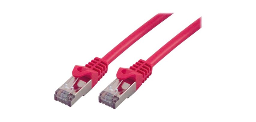 MCL FTP6-2M/R câble de réseau Rouge Cat6 F/UTP (FTP) Rond