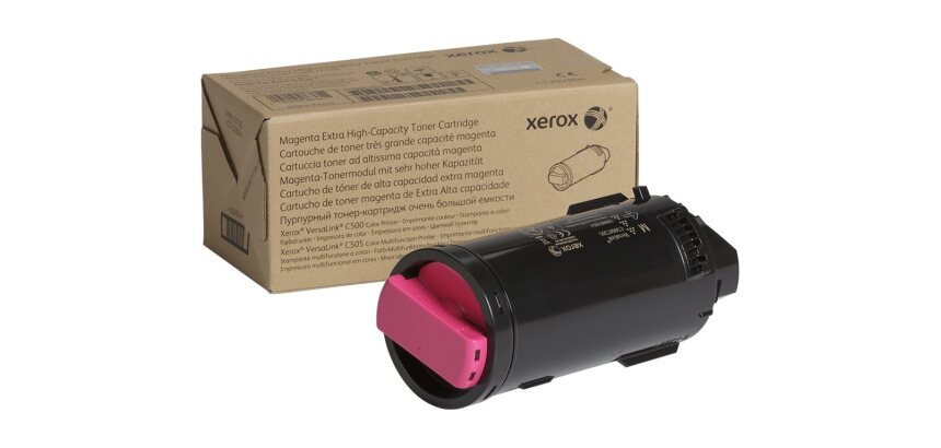 Xerox Cartouche de toner Magenta de Très haute capacité Imprimante couleur ® VersaLink® C500/multifonctions ® VersaLink® C505 (9000 pages) - 106R03874