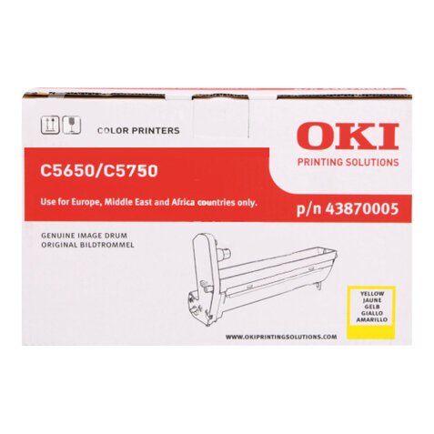 OKI - yellow - original - drum kit