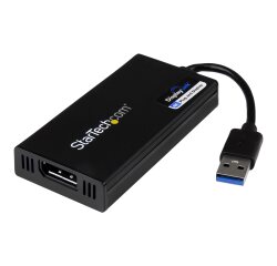 StarTech.com Adaptateur USB 3.0 vers DisplaPort - 4K 30Hz Ultra HD - Certifié DisplayLink - Convertisseur USB Type-A vers DP pour Moniteur - Vidéo Externe et Carte Graphique - Mac et Windows