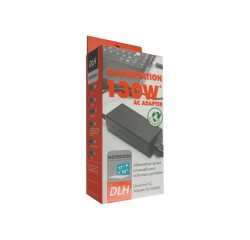 DLH DY-AI1591N adaptateur de puissance & onduleur Intérieure 130 W Noir