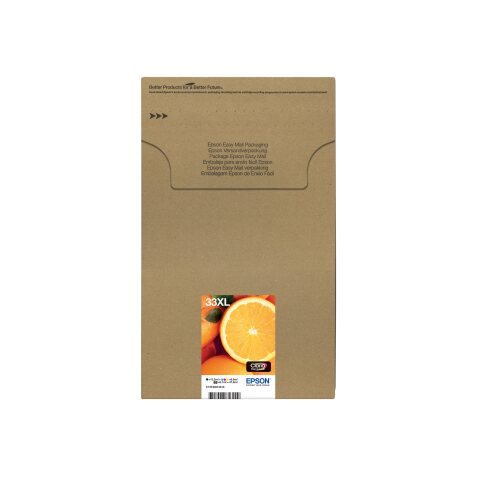 Epson Oranges Multipack 5-colours 33XL Claria Premium Ink EasyMail