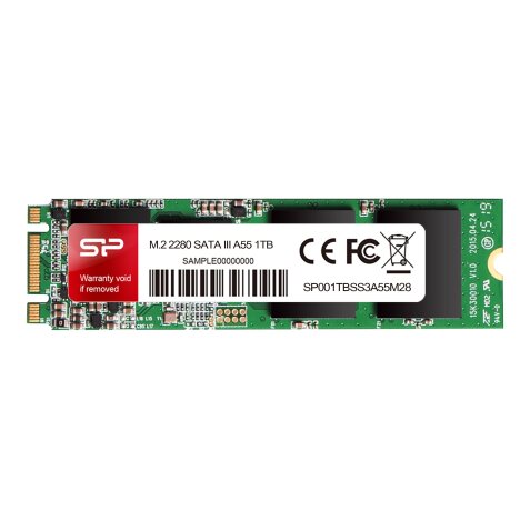 Silicon Power M.2 2280 A55 256 Go Half-slim Série ATA III SLC
