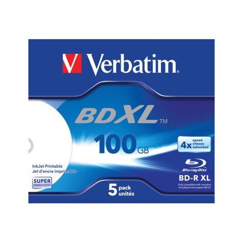 Verbatim - BD-R XL x 5 - 100 GB - opslagmedia
