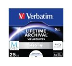 Verbatim M-Disc - BD-R x 5 - 25 GB - storage media