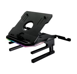 SureFire PORTUS X2 Supports de Laptop Noir 43,9 cm (17.3")