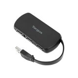 Targus ACH114EU hub & concentrateur USB 2.0 480 Mbit/s Noir
