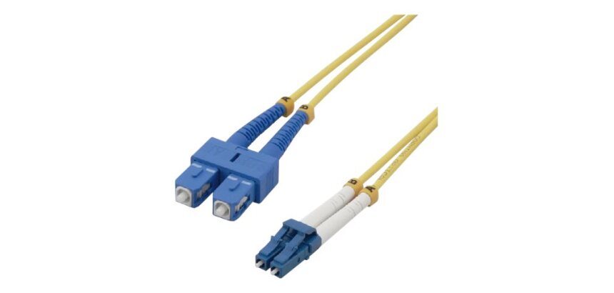 MCL 5m SC/LC câble InfiniBand et à fibres optiques Jaune