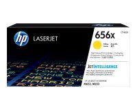 HP 656X - à rendement élevé - jaune - original - LaserJet - cartouche de toner (CF462X)