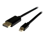 StarTech.com Câble Mini DisplayPort vers DisplayPort 1.2 de 4m - Câble Adaptateur Mini DisplayPort vers DP 4K x 2K UHD - Câble Mini DP vers DP pour Moniteur - Câble Convertisseur mDP vers DP