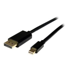StarTech.com Câble Mini DisplayPort vers DisplayPort 1.2 de 4m - Câble Adaptateur Mini DisplayPort vers DP 4K x 2K UHD - Câble Mini DP vers DP pour Moniteur - Câble Convertisseur mDP vers DP