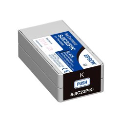 Epson SJIC22P(K) - Schwarz - original - Tintenpatrone