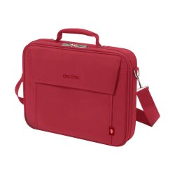 DICOTA Eco Multi BASE 43,9 cm (17.3") Mallette Rouge