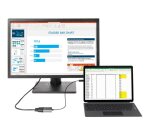 StarTech.com Adaptateur USB C vers DVI - Adaptateur Dongle USB-C vers DVI-D 1920x1200p - USB Type C vers Écrans/Affichages DVI - Convertisseur Graphique - Compatible Thunderbolt 3 - Câble Intégré 30cm