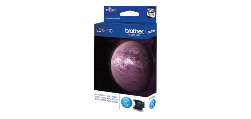 Brother LC1220C - cyan - original - ink cartridge