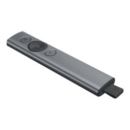 Logitech Spotlight Presentation Remote wireless presenter Bluetooth/RF Grey