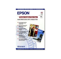 Epson Premium - photo paper - semi-glossy - 20 sheet(s) - A3 - 251 g/m²