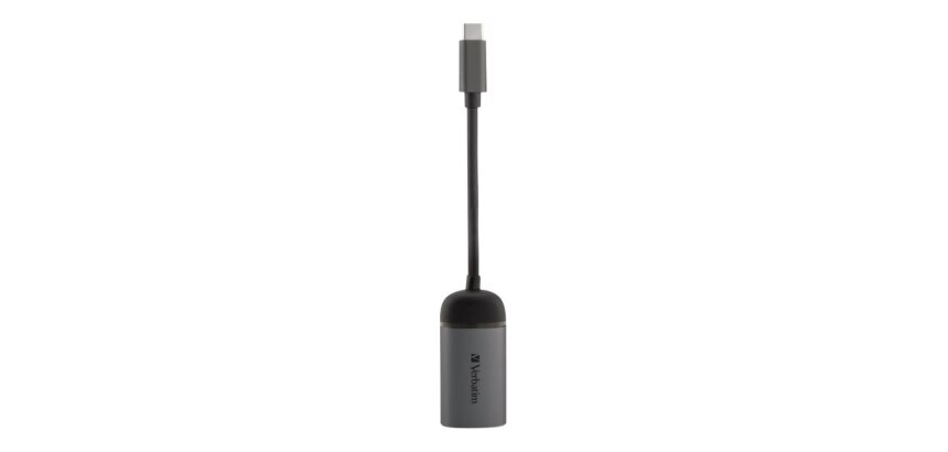 Verbatim 49146 station d'accueil USB 3.2 Gen 1 (3.1 Gen 1) Type-C Noir, Argent