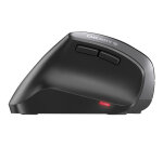 CHERRY MW 4500 Souris ergonomique sans fil, pour droitiers, inclinée à 45°, noir, USB
