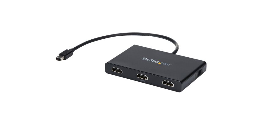 StarTech.com Splitter multi-écrans Mini DisplayPort vers 3x HDMI - Hub MST à 3 ports