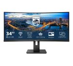 Philips B Line 346B1C/00 écran plat de PC 86,4 cm (34") 3440 x 1440 pixels Quad HD LCD Noir