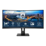 Philips B Line 346B1C/00 computer monitor 86,4 cm (34") 3440 x 1440 Pixels Quad HD LCD Zwart