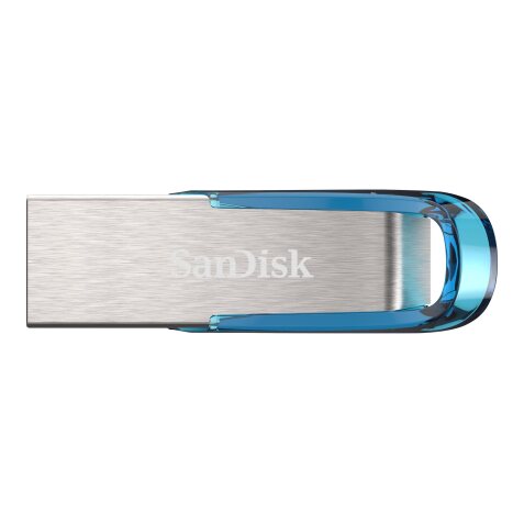 SanDisk Ultra Flair lecteur USB flash 32 Go USB Type-A 3.2 Gen 1 (3.1 Gen 1) Bleu, Argent