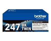 Brother TN-247BKTWIN Cartouche de toner 2 pièce(s) Original Noir