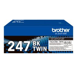 Brother TN-247BKTWIN Cartouche de toner 2 pièce(s) Original Noir