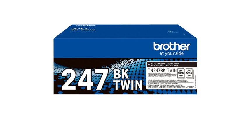 Brother TN-247BKTWIN Cartouche de toner 2 pièce(s) Original Noir