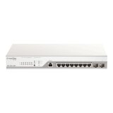 D-Link DBS-2000-10MP commutateur réseau Géré L2 Gigabit Ethernet (10/100/1000) Connexion Ethernet, supportant l'alimentation via ce port (PoE) Gris