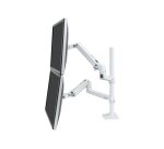 Ergotron LX Series LX Dual Stacking Arm 101,6 cm (40") Bureau Blanc