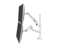 Ergotron LX Series LX Dual Stacking Arm 101,6 cm (40") Bureau Blanc