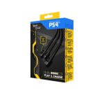 Steelplay Cable Dual Play & Charge Pour Manettes - Noir (PS4)