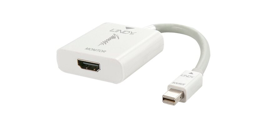 Lindy Adaptateur actif Mini DisplayPort 1.2 vers HDMI 4K 60Hz