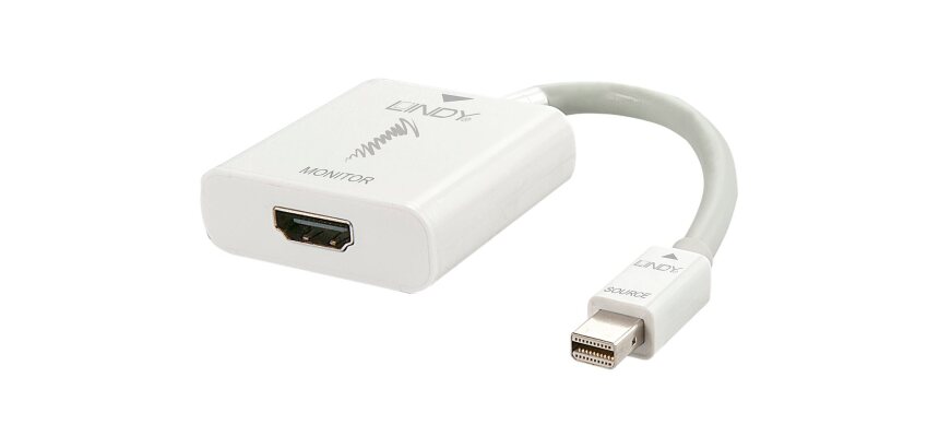 Lindy Adaptateur actif Mini DisplayPort 1.2 vers HDMI 4K 60Hz