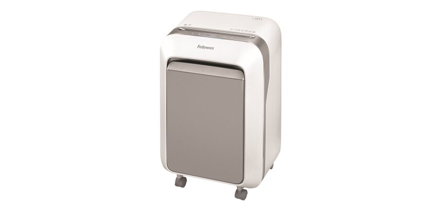 Fellowes LX Series Powershred LX21 destructeur de papier Découpage par micro-broyage Gris, Blanc