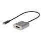 StarTech.com Adaptateur USB C vers DisplayPort - Dongle USB-C 8K/4K 60Hz vers DisplayPort 1.4 - Convertisseur Graphique USB Type-C vers Écran DP - Compatible Thunderbolt 3 - Câble Intégré 30cm