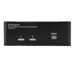 StarTech.com Commutateur KVM 2 Ports DisplayPort, USB et Audio - Switch KVM - 2560x1600