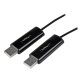 StarTech.com Câble KM USB 2.0 avec transfert de données - Switch USB clavier souris pour PC et Mac