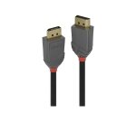 Lindy Câble DisplayPort 1.4, Anthra Line, 0.5m