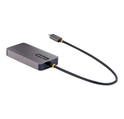 StarTech.com Adaptateur USB C vers HDMI VGA DVI - Dock USB C Multiport Digital/AV - Adaptateur USB Type C Jusqu'à 4K60Hz - Station d'Accueil USB C, Compatible Thunderbolt 3/4 - Adaptateur de Voyage