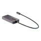 StarTech.com Adaptateur USB C vers HDMI VGA - Dock USB C Multiport Digital/AV - Adaptateur USB Type C Jusqu'à 4K60Hz - Station d'Accueil USB C, Compatible Thunderbolt 3/4 - Adaptateur de Voyage