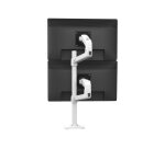 Ergotron LX Series LX Dual Stacking Arm 101,6 cm (40") Bureau Blanc