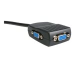 StarTech.com Câble répartiteur vidéo VGA alimenté par USB - 1x VGA (Mâle) vers 2x VGA (Femelle) - Noir