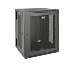 Tripp Lite Armoire rack à montage mural, profondeur de commutateur et profil compact 15U SmartRack, avec charnières dorsales