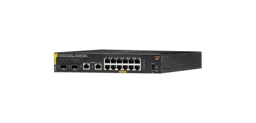 HPE Aruba Networking CX 6000 12G Class4 PoE 2G/2SFP 139W Switch