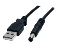 StarTech.com Câble d'alimentation USB vers prise DC de 91 cm - Cordon USB vers connecteur Type M 5V