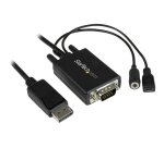 StarTech.com Câble adaptateur DisplayPort vers VGA de 3 m avec audio - M/M - 1920x1200 / 1080p